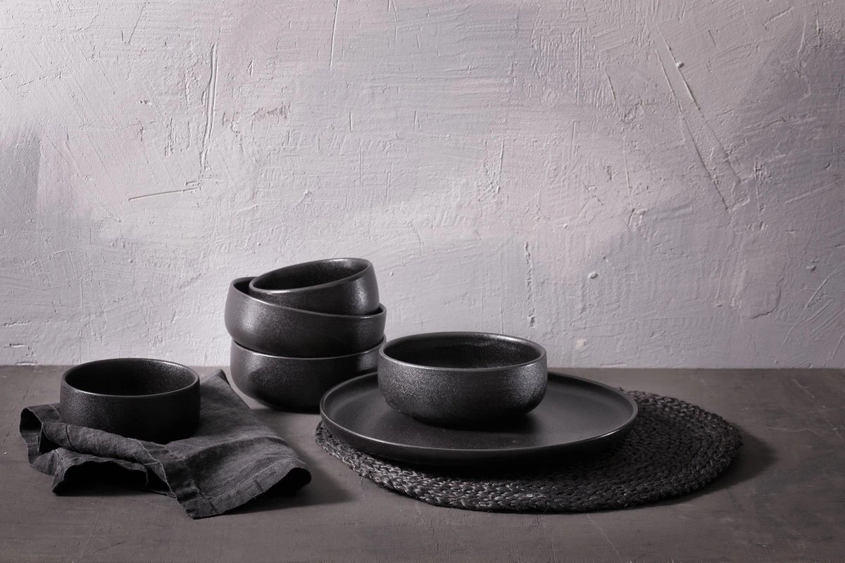 Maastricht Porselein Schaal Universe 24 X 17 Cm Zwart Porselein 1 Stuk(s) 4 Maastricht Porselein Schaal Universe 24 X 17 Cm Zwart Porselein 1 Stuk(s) - Afbeelding 4