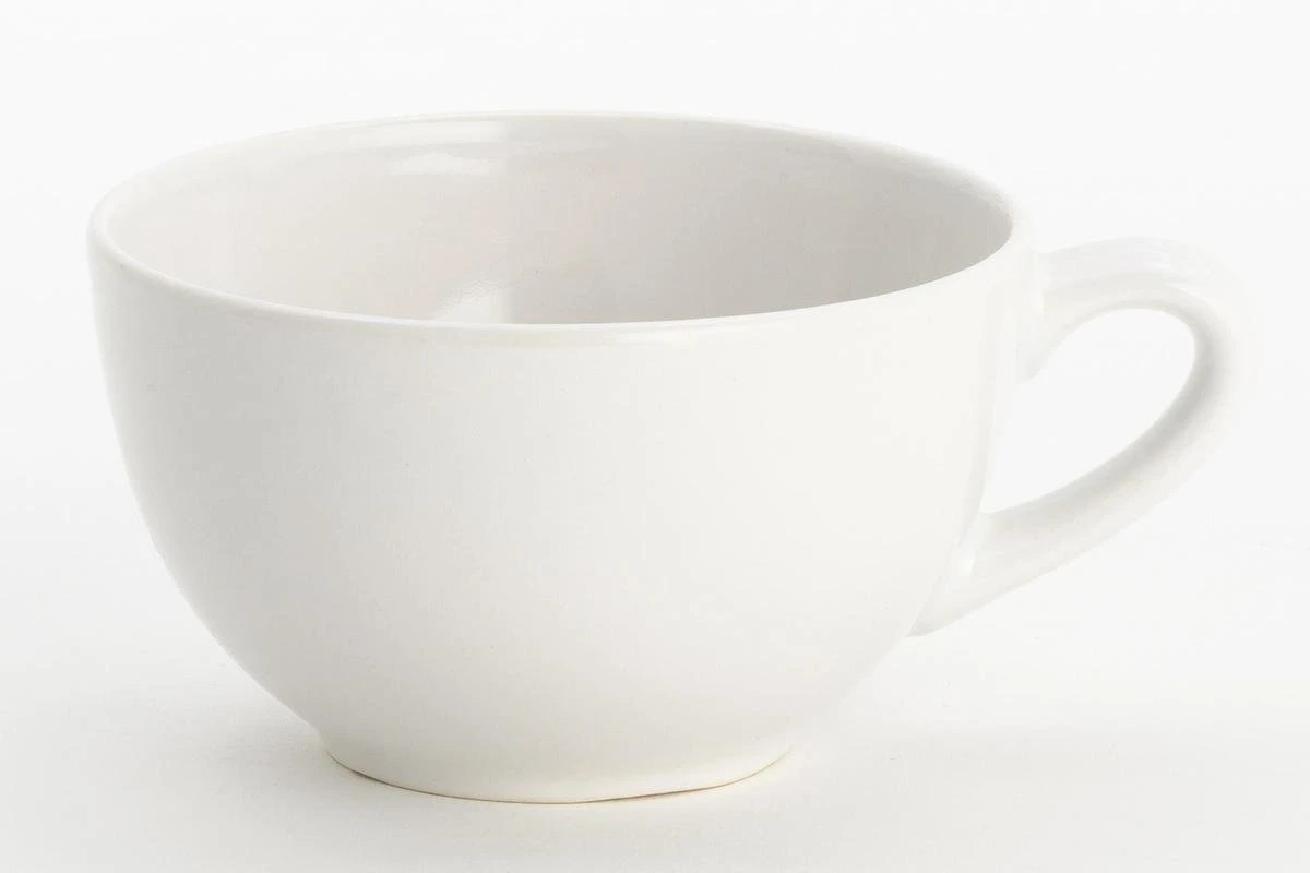 Lite-Body Hermes Soepkom Met Oor - Set Van 6 Stuks - 12 Cm/30 Cl - Aardewerk - Wit 2 Lite-Body Hermes Soepkom Met Oor - Set Van 6 Stuks - 12 Cm/30 Cl - Aardewerk - Wit - Afbeelding 2