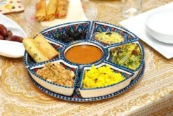 CRAFLAIR ~ Serveerschaal ~ Tapas Schaaltjes ~ 8-delig Set ~ Tapasschaal ~ Handgemaakt Aardewerk -Barbecue Benodigdheden 1200x800 189