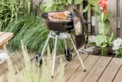 BBQ Collection Houtskoolbarbecue - Kogelbarbecue 45 X 60 Centimeter - Ronde Barbecue - Barbecue Op Wielen - Zwart - Metaal -Barbecue Benodigdheden 1200x800 245