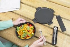 Brabantia Make & Take Bestekset - 3-delig - Dark Grey -Barbecue Benodigdheden 1200x800 275