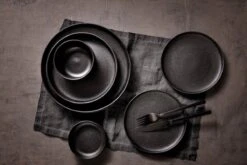 Maastricht Porselein Serviesset Universe Porselein 6-persoons 24-delig Zwart -Barbecue Benodigdheden 1200x800 95