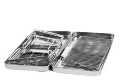 United Entertainment - Opvouwbare Houtskoolbarbecue - RVS - Met Koffer En Draagtas -Barbecue Benodigdheden 1200x804 6