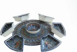 CRAFLAIR ~ Serveerschaal ~ Tapas Schaaltjes ~ 8-delig Set ~ Tapasschaal ~ Handgemaakt Aardewerk -Barbecue Benodigdheden 1200x810 6