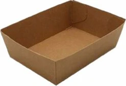 Merkloos A7 Bakje Karton 50st -Klein: 85x60x30mm - Klein Frietbakje - Snackbakje - Kartonnen Bakje - Milieuvriendelijk - Duurzaam - Friet - Patat -Barbecue Benodigdheden 1200x818 4