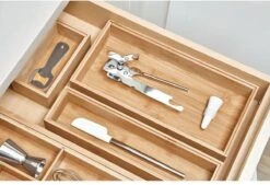 IDesign Bamboe Bakjes Voor Lade Stapelbaar D (15,5 X 30,5 X 5 Cm) - 45 - Stapelbaar & Decoratief -Barbecue Benodigdheden 1200x820 6