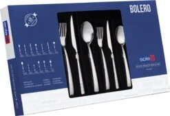 Sola Bestekset Bolero - Economy - 8 Persoons - 70 Delig - Zilver Chroomstaal 18/0 - RVS -Barbecue Benodigdheden 1200x821 5
