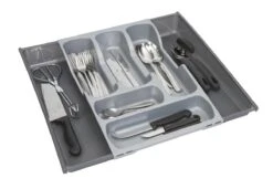 Curver Bestekbak - 5 Vaks - Uitschuifbaar Naar 7 Vaks - 42x30/52x6 Cm -Barbecue Benodigdheden 1200x831 4