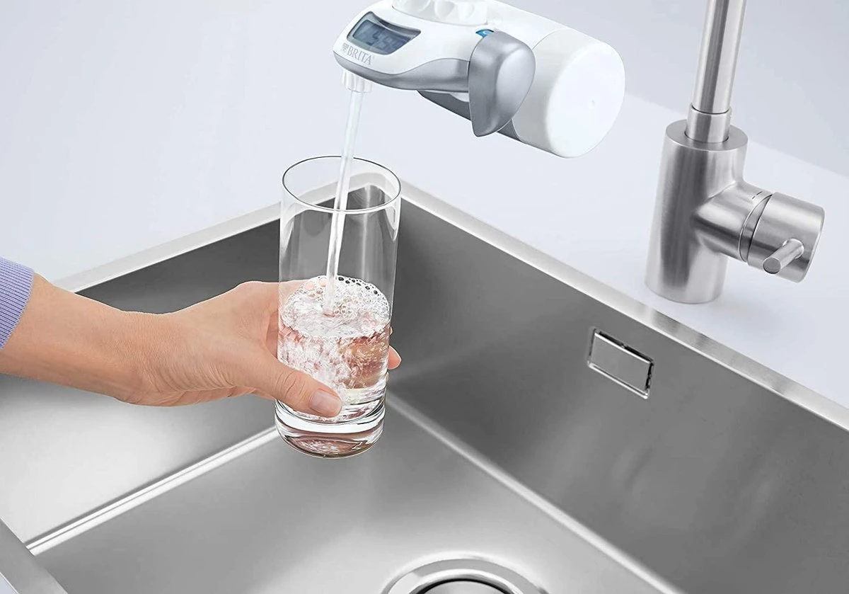 BRITA On Tap Faucet Filtration System - Uitstekend Smakend Gefilterd Water - Inclusief 1 BRITA ON TAP Kraanfilter - 600 Liter Water Gefilterd Per Patroon - Witte Kleur 6 BRITA On Tap Faucet Filtration System - Uitstekend Smakend Gefilterd Water - Inclusief 1 BRITA ON TAP Kraanfilter - 600 Liter Water Gefilterd Per Patroon - Witte Kleur - Afbeelding 6