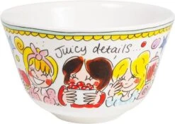 Blond Amsterdam Even Bijkletsen Kom Ø14 Cm - Mint Rand -Barbecue Benodigdheden 1200x850 6