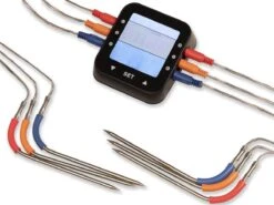 Patton - Kamado 21" - Premium Black - Keramische Barbecue - Incl. Bluetooth Kerntemperatuurmeter - LED Verlichting - Large - Compleet - Zwart 29 Patton - Kamado 21" - Premium Black - Keramische Barbecue - Incl. Bluetooth Kerntemperatuurmeter - LED Verlichting - Large - Compleet - Zwart -Barbecue Benodigdheden 1200x900 176