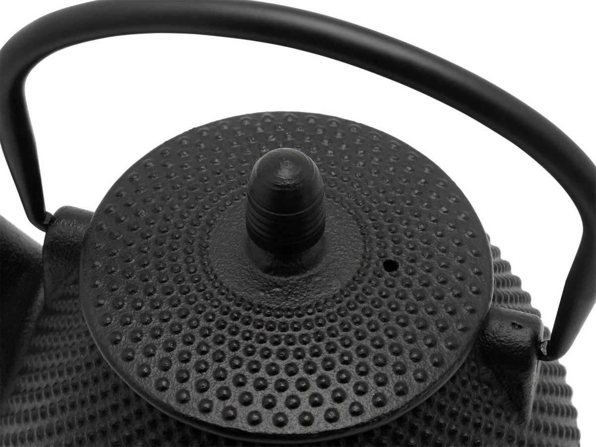 Bredemeijer - Theepot Wuhan 1,0L Gietijzer Zwart 6 Bredemeijer - Theepot Wuhan 1,0L Gietijzer Zwart - Afbeelding 6