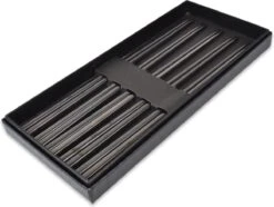 Dymund® Chopsticks - 5 Persoons Eetstokjes Set - Herbruikbaar - RVS - Zwart -Barbecue Benodigdheden 1200x902 10