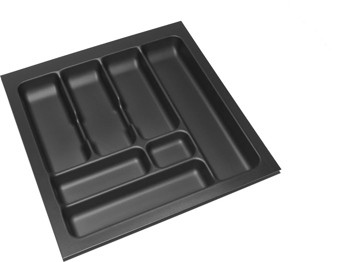 Culinorm Storex Bestekbak - Besteklade 49 Cm Breed X 49 Cm Diep - Carbon Black 1 Culinorm Storex Bestekbak - Besteklade 49 Cm Breed X 49 Cm Diep - Carbon Black