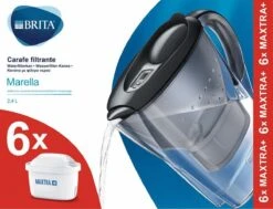 BRITA - Waterfilterkan Marella Cool - Grafiet - 2,4L + 6 MAXTRA+ Waterfilterpatronen 20 BRITA - Waterfilterkan Marella Cool - Grafiet - 2,4L + 6 MAXTRA+ Waterfilterpatronen -Barbecue Benodigdheden 1200x919