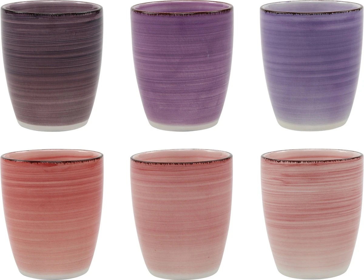 Studio Tavola Koffiekopjes Mykonos 160 Ml - 6 Stuks 1 Studio Tavola Koffiekopjes Mykonos 160 Ml - 6 Stuks