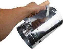 BBQ Collection Houtskoolstarter - Metaal - 27x16cm -Barbecue Benodigdheden 1200x938