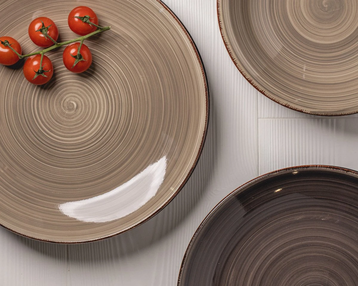 Studio Tavola Dinerborden Vintage Loft ø 26.5 Cm - 6 Stuks 3 Studio Tavola Dinerborden Vintage Loft ø 26.5 Cm - 6 Stuks - Afbeelding 3