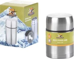 MacGyver Voedselcontainer 600ML - Thermoskan Rvs - Onbreekbaar - 16cm -Barbecue Benodigdheden 1200x966