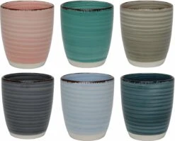 Studio Tavola Bekers Ocean Blue 160 Ml - 6 Stuks -Barbecue Benodigdheden 1200x968 2