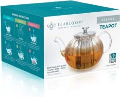 Glazen Theepot Met Filter (RVS) - 1.2 Liter - Pompoen Design - Thee Infuser – Borosilicaat – Anti-druppel Tuit 5 Glazen Theepot Met Filter (RVS) - 1.2 Liter - Pompoen Design - Thee Infuser – Borosilicaat – Anti-druppel Tuit -Barbecue Benodigdheden 1200x969 1
