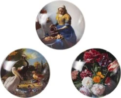 Gusta Hollandse Meesters - Gebaksbordje - ø15cm - Set 3 Stuks -Barbecue Benodigdheden 1200x972 2