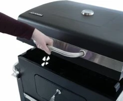 Vaggan Luxe Houtskool Barbecue - Grilloppervlak (LxB) 44 X 32 Cm - Staal - Matzwart -Barbecue Benodigdheden 1200x989 5