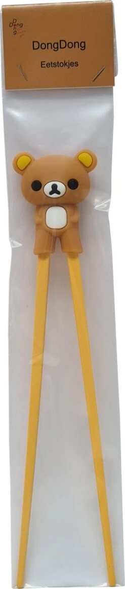 DongDong - Eetstokjes Voor Kinderen - Beer Motief - 22.5 Cm - Bruin 7 DongDong - Eetstokjes Voor Kinderen - Beer Motief - 22.5 Cm - Bruin -Barbecue Benodigdheden 255x1200