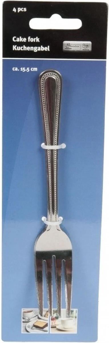 Merkloos 16x Gebaksvorkjes Van Metaal - Vorkjes Voor Gebak/taart - Gebaksvorken/Taartvorkjes 3 Merkloos 16x Gebaksvorkjes Van Metaal - Vorkjes Voor Gebak/taart - Gebaksvorken/Taartvorkjes - Afbeelding 3