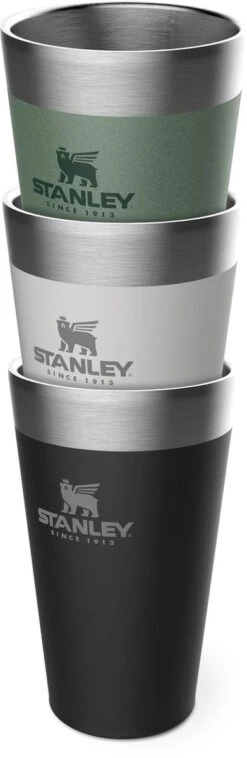 Stanley The Stacking Beer Pint 0,47l - Beker - Hammertone Green -Barbecue Benodigdheden 391x1200 1