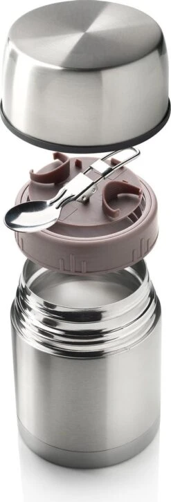 MacGyver Voedselcontainer 600ML - Thermoskan Rvs - Onbreekbaar - 16cm -Barbecue Benodigdheden 408x1200