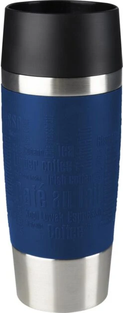 Tefal Travel Mug Thermobeker - 360 Ml - RVS/Donkerblauw