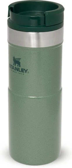 Stanley The NeverLeak™ Travel Mug 0,35L NEW - Thermosfles - Hammertone Green -Barbecue Benodigdheden 518x1200 2