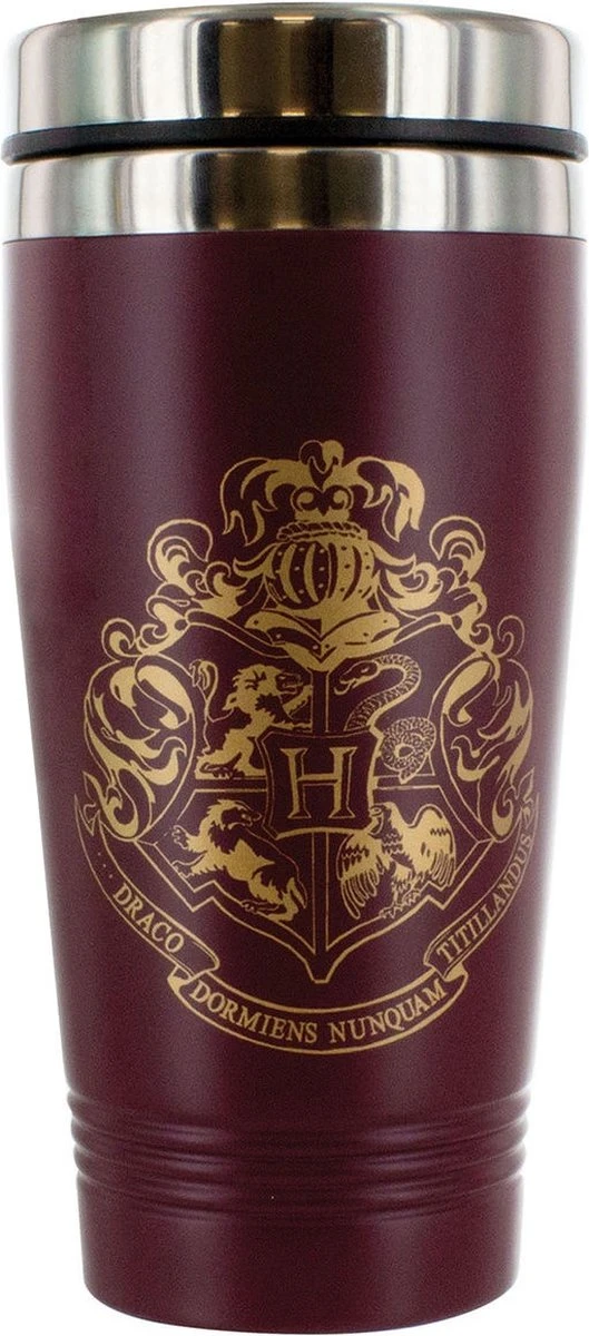 Paladone Harry Potter Reisbeker - Hogwarts - 450 Ml 11 Paladone Harry Potter Reisbeker - Hogwarts - 450 Ml - Afbeelding 11