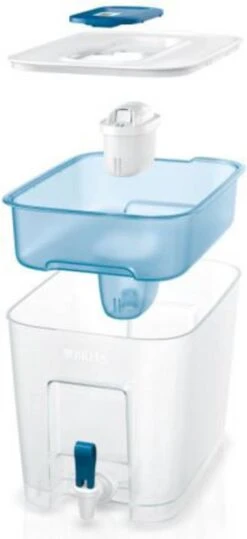 BRITA - Waterfilterkan Flow Cool - Blauw - 8,2L -Barbecue Benodigdheden 550x1200
