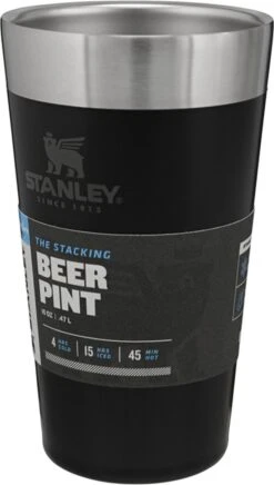 Stanley The Stacking Beer Pint 0,47l - Beker - Hammertone Green -Barbecue Benodigdheden 680x1200 1