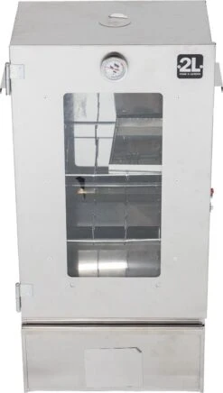 2-L Home & Garden XL Rookoven - RVS - 80x40x28 Cm - 3 Etages -Barbecue Benodigdheden 680x1200 5