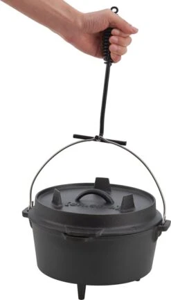 Dutch Oven Enkhuizen Met Deksel Gietijzer Zwart 4,2 L -Barbecue Benodigdheden 684x1200 1