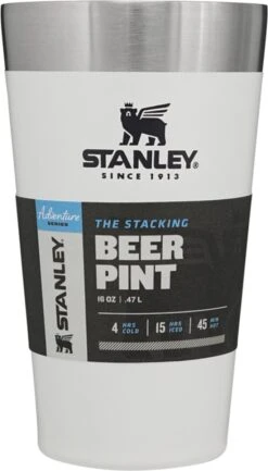 Stanley The Stacking Beer Pint 0,47l - Beker - Hammertone Green -Barbecue Benodigdheden 685x1200 1