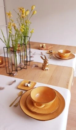 Vivi Oggi - Soepkommen Met Oor - Ø 15cm - Geel - Italië 12 Vivi Oggi - Soepkommen Met Oor - Ø 15cm - Geel - Italië -Barbecue Benodigdheden 701x1200