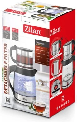 Zilan - 2 In 1 Theemaker En Waterkoker - Turkse Theepot Met Warmhoudfunctie - Caydanlik -Barbecue Benodigdheden 756x1200 1