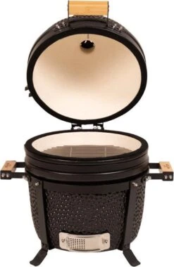 Patton Kamado 15" - Tafel Model - Keramische Barbecue - Premium Black - Medium - Compleet - Mat Zwart -Barbecue Benodigdheden 780x1200 1