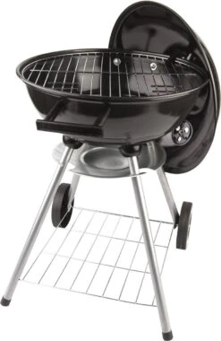 BBQ Collection Houtskoolbarbecue - Kogelbarbecue 45 X 60 Centimeter - Ronde Barbecue - Barbecue Op Wielen - Zwart - Metaal -Barbecue Benodigdheden 780x1200 2