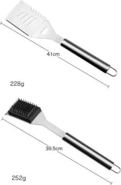 Sens Design BBQ Accesoires - 18 Delig - BBQ Gereedschapset Koffer -Barbecue Benodigdheden 788x1200 2