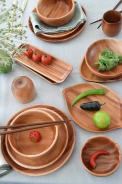 Khaya - Houten Kom Ø15 Cm - Voor Ontbijt, Soep & Matcha Thee - Duurzaam - Vegan -Barbecue Benodigdheden 800x1200 83