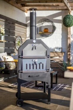 Merkloos MaxxGarden Pizza Oven - Smoker Barbecue Houtskool 45 X 65 X 158cm 21 Merkloos MaxxGarden Pizza Oven - Smoker Barbecue Houtskool 45 X 65 X 158cm -Barbecue Benodigdheden 800x1200 91