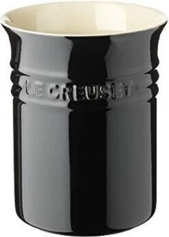 Le Creuset Lepelpot Zwart -Barbecue Benodigdheden 860x1200 1