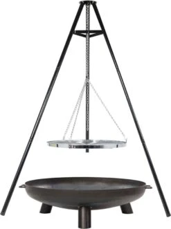 BBGRILL Driepoot Barbecue Zwart 172 Cm BBQ TRIPOD -Barbecue Benodigdheden 895x1200 4