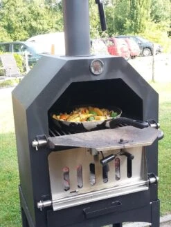Merkloos MaxxGarden Pizza Oven - Smoker Barbecue Houtskool 45 X 65 X 158cm 30 Merkloos MaxxGarden Pizza Oven - Smoker Barbecue Houtskool 45 X 65 X 158cm -Barbecue Benodigdheden 900x1200 44