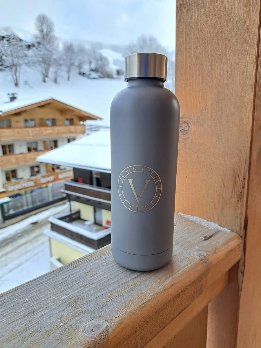 Merkloos Verios - Thermosfles - Grijs - 530ml - Lekvrij 1 Merkloos Verios - Thermosfles - Grijs - 530ml - Lekvrij